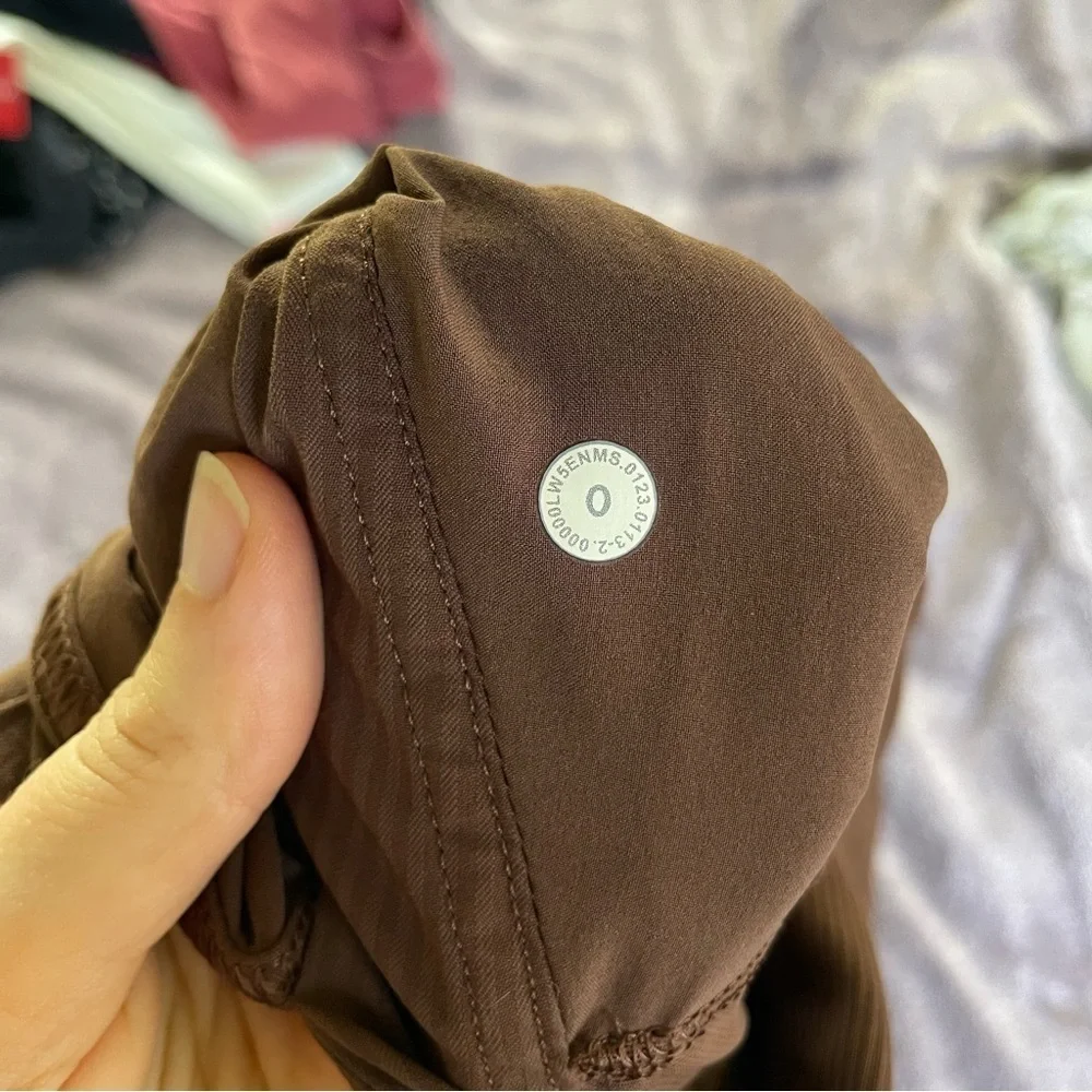 Lululemon dance studio mid rise jogger pants drawstring women’s 0 brown W5ENMS
